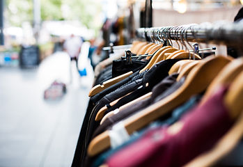 Clothes on Outdoor Rack